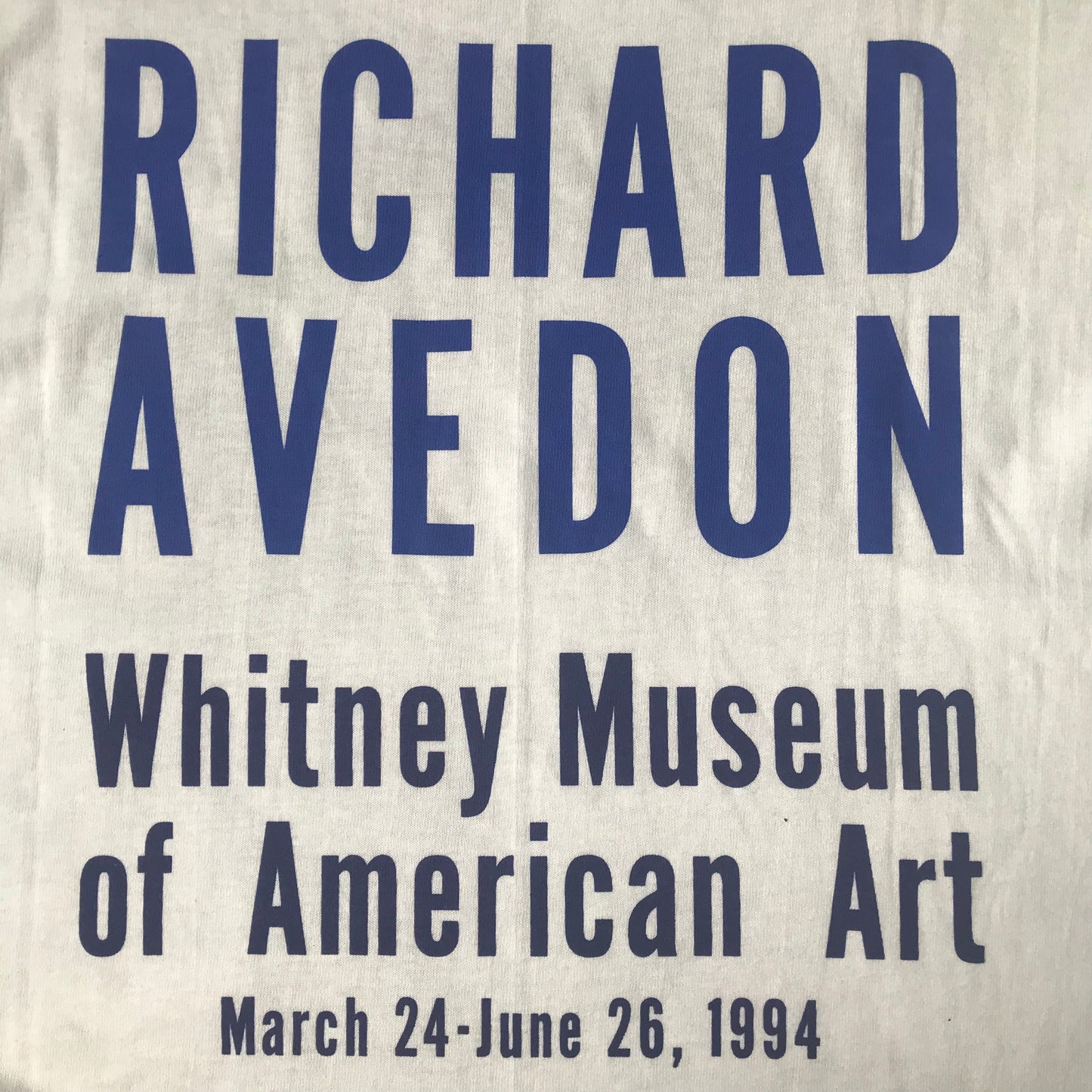 90s Richard Avedon T-shirt