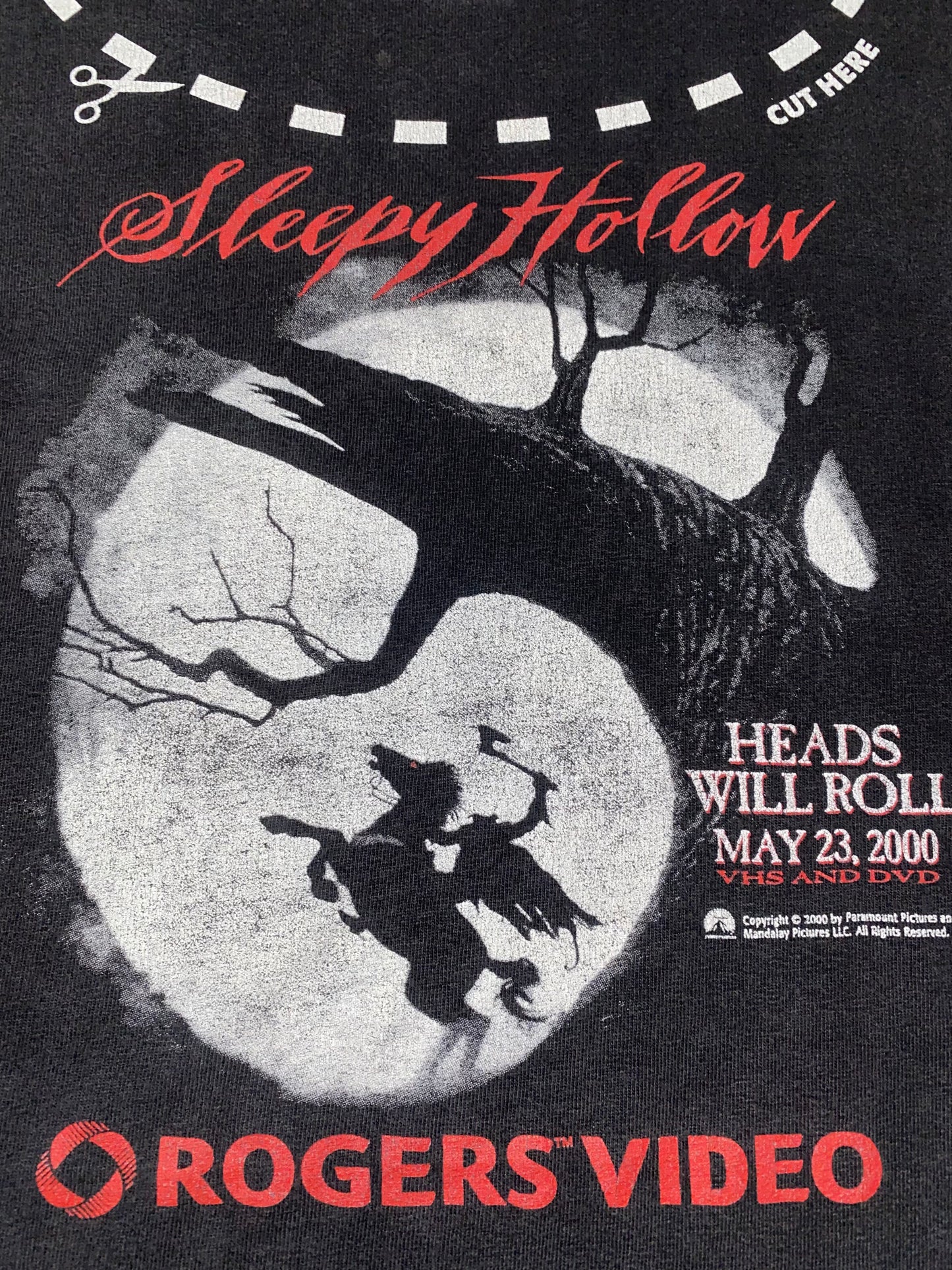 00s Sleepy Hollow T-shirt