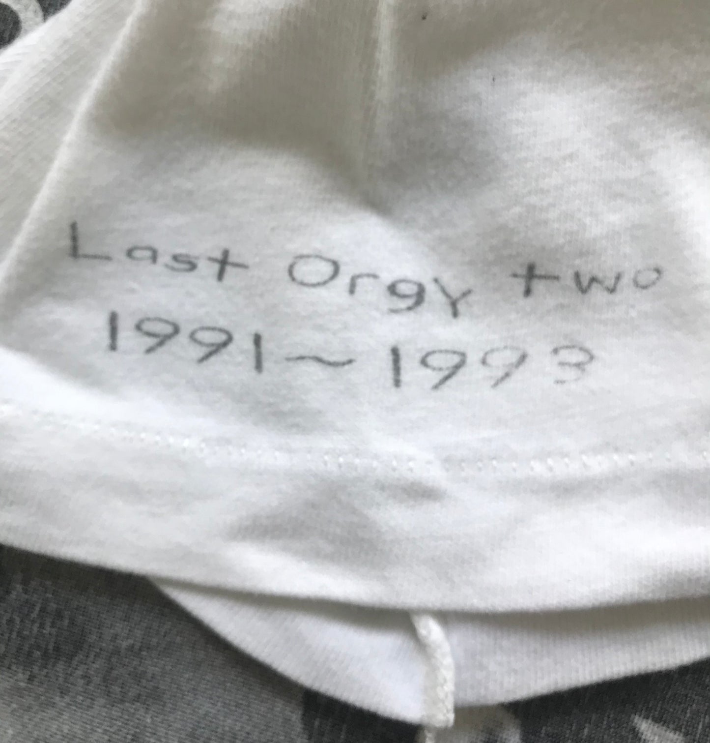 90s Last Orgy Two T-shirt